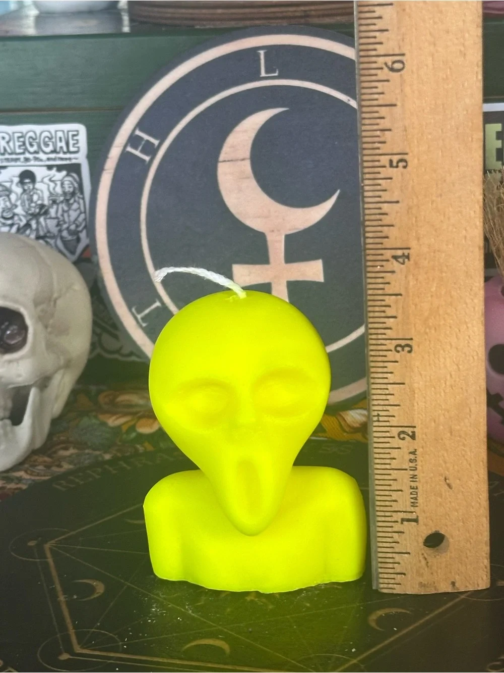 Hand Crafted mysterious visitor
